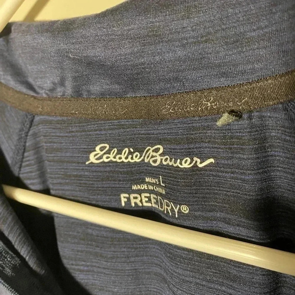 Eddie Bauer Men's Midweight FreeDry 1/4 zip | Large - Picture 3 of 8